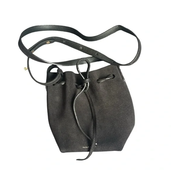 MANSUR GAVRIEL Suede Crossbody Bag with Dust Bag - Picture 2 of 5